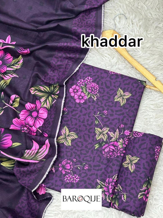 3pc Khaddar Baroque-ZI018