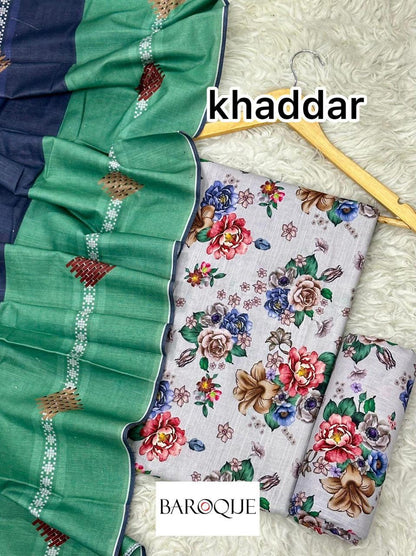 3pc Khaddar Baroque-ZI019