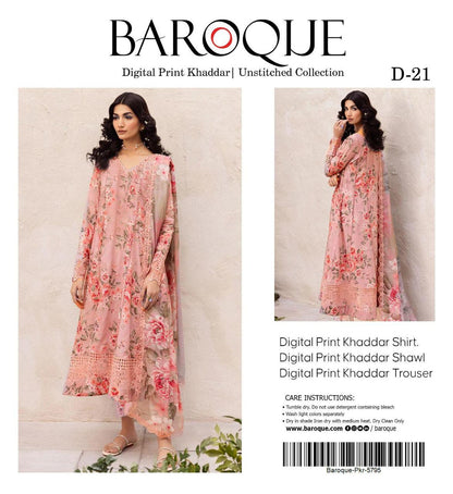 3pc Khaddar Baroque-ZI022