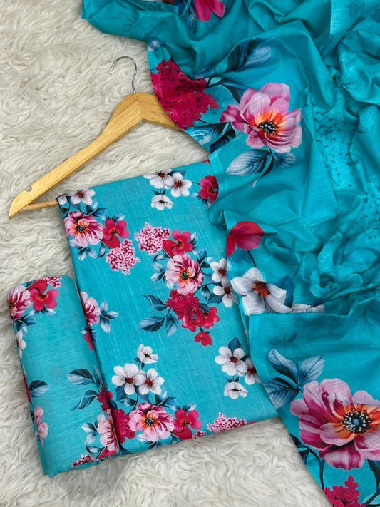 3pc Khaddar Alkaram-ZI006