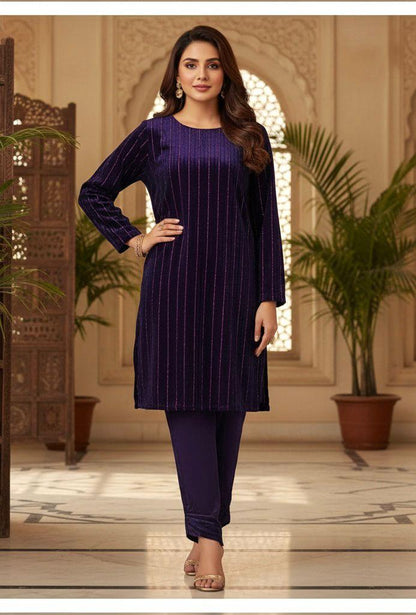 Imported Allover Velvet-EM027